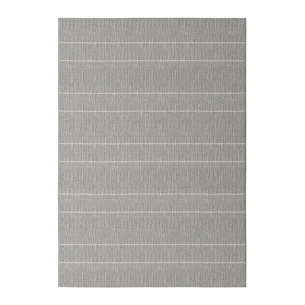 Tapis rayé à fines