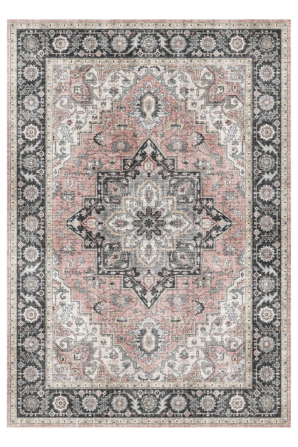 Tapis design finition couture anglaise 160 x 230 cm