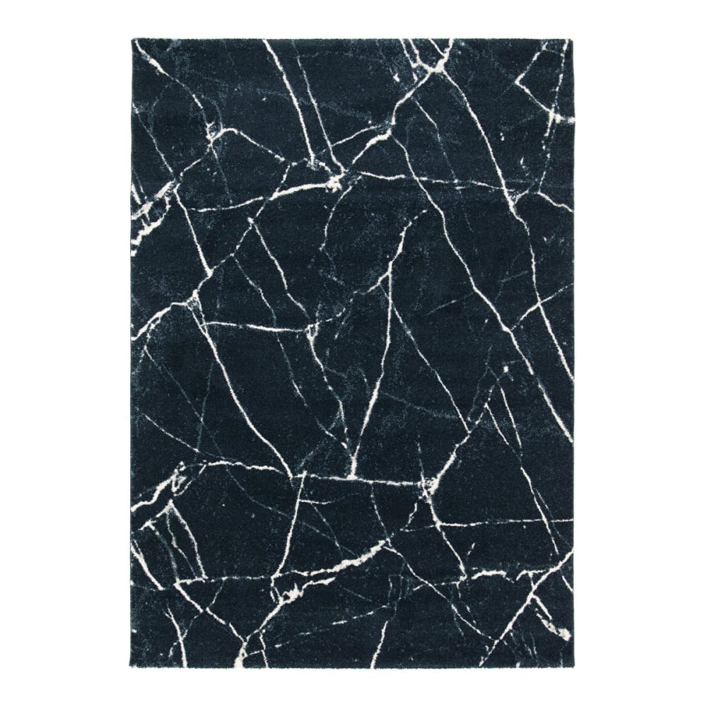 AFK Living Teppich ultraweich designorientiert 160 x 230 cm style modern Blau Öko-Tex Zertifikat Pp - Polypropylen