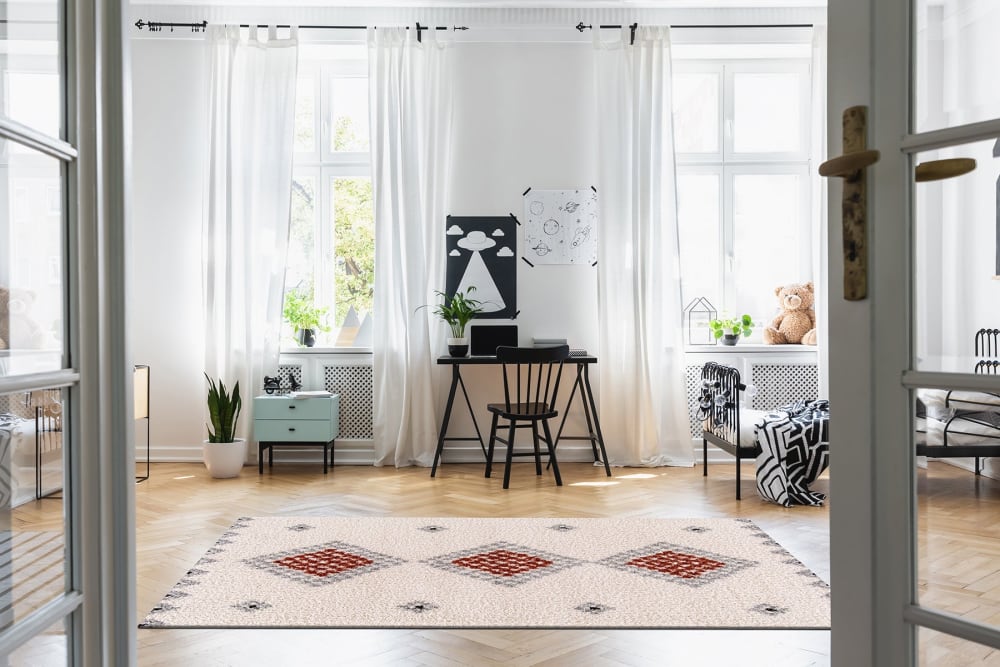 Tapis doux et épais de style ethnique 160 x 230 cm — vue 4