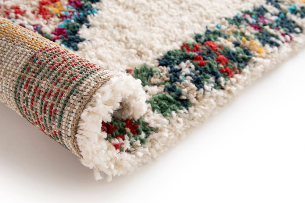 Tapis shaggy design doux et volumineux de style ethnique 160 x 230 cm — vue 4
