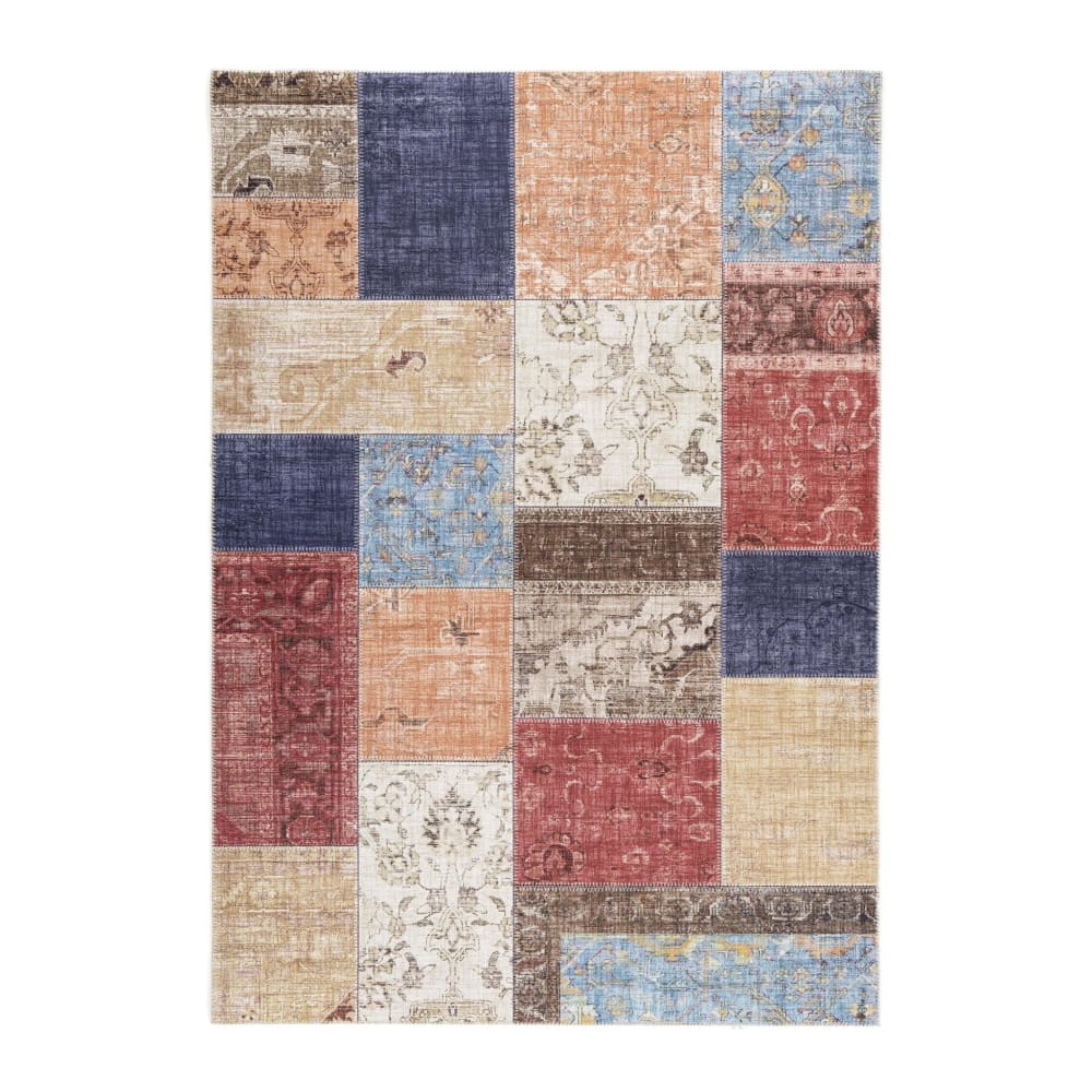 Tapis patchwork finition - anglaise