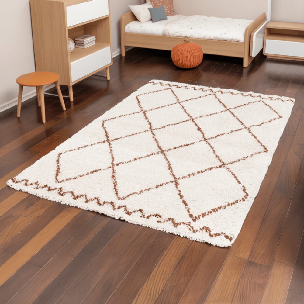 Tapis doux et design pour intérieur chaleureux 160 x 230 cm — vue 4