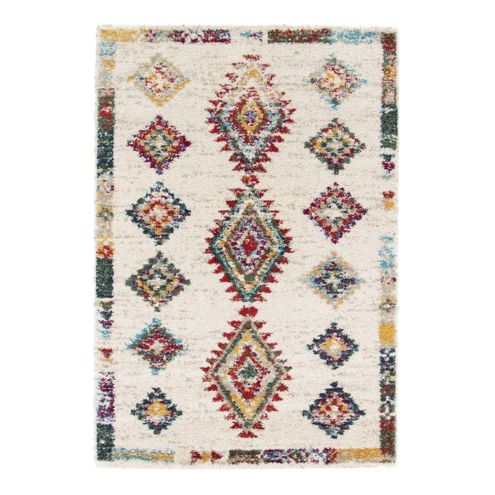 AFK Living Teppich weich voluminös 200 x 290 cm style modern Mehrfarbig Öko-Tex Zertifikat Pp - Polypropylen