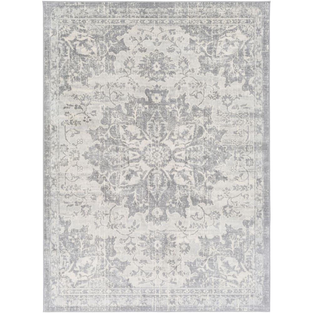 Tapis Vintage Oriental Gris/Ivoire 160x220