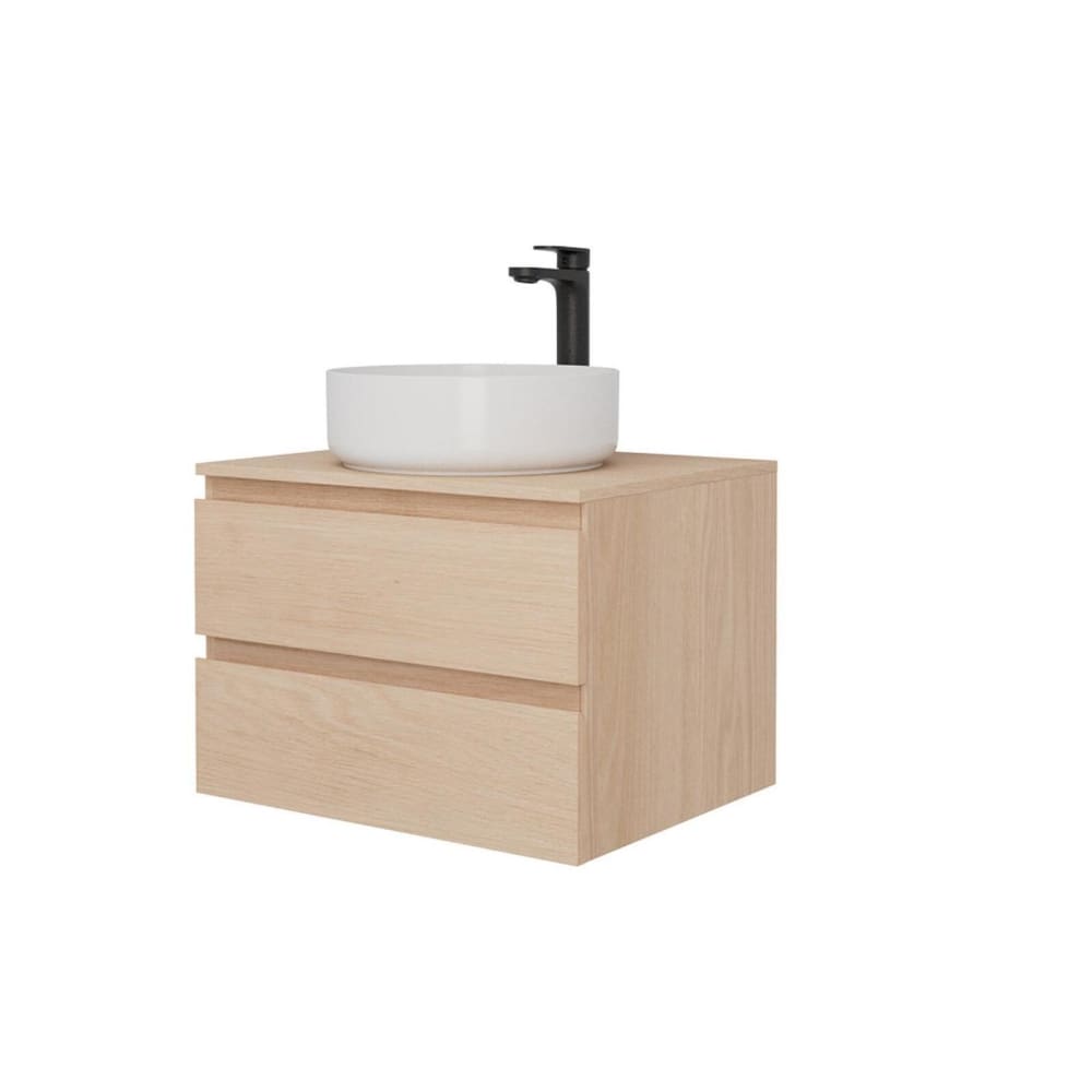 Ensemble meuble simple vasque  80 cm + vasque + robinet