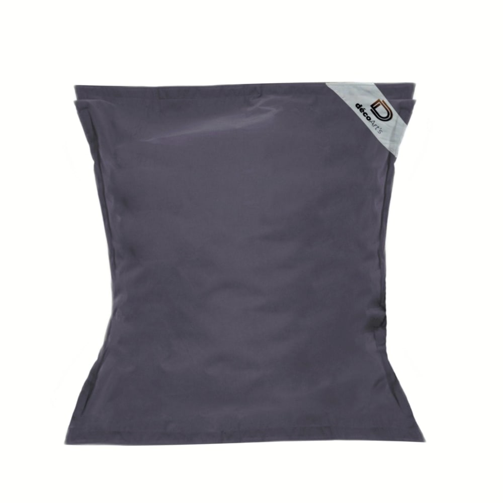 Housse pour Pouf Géant 180x140cm Flottant pour Piscine - Gris carbone