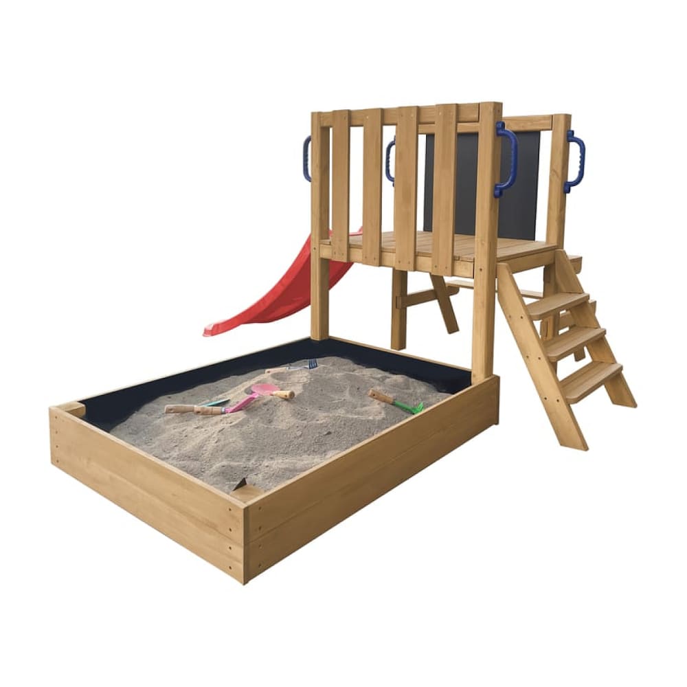 Mini Spielturm mit roter Rutsche - Maisons Du Monde