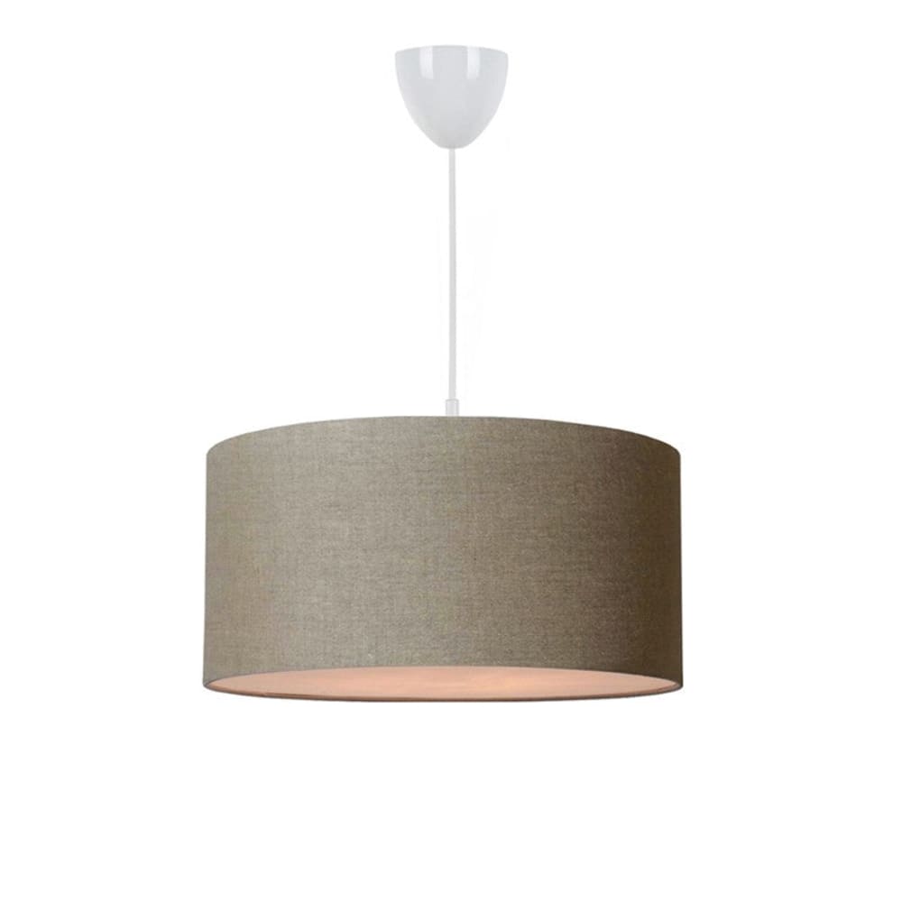 Suspension luminaire plafonnier e27 beige d38x70 cm 1 Suspension luminaire plafonnier e27 beige d38x70 cm 1