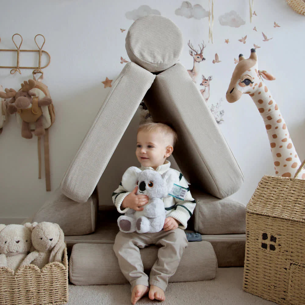 Canapé Pocket 120 cm velours 10 pcs SLIMCORD