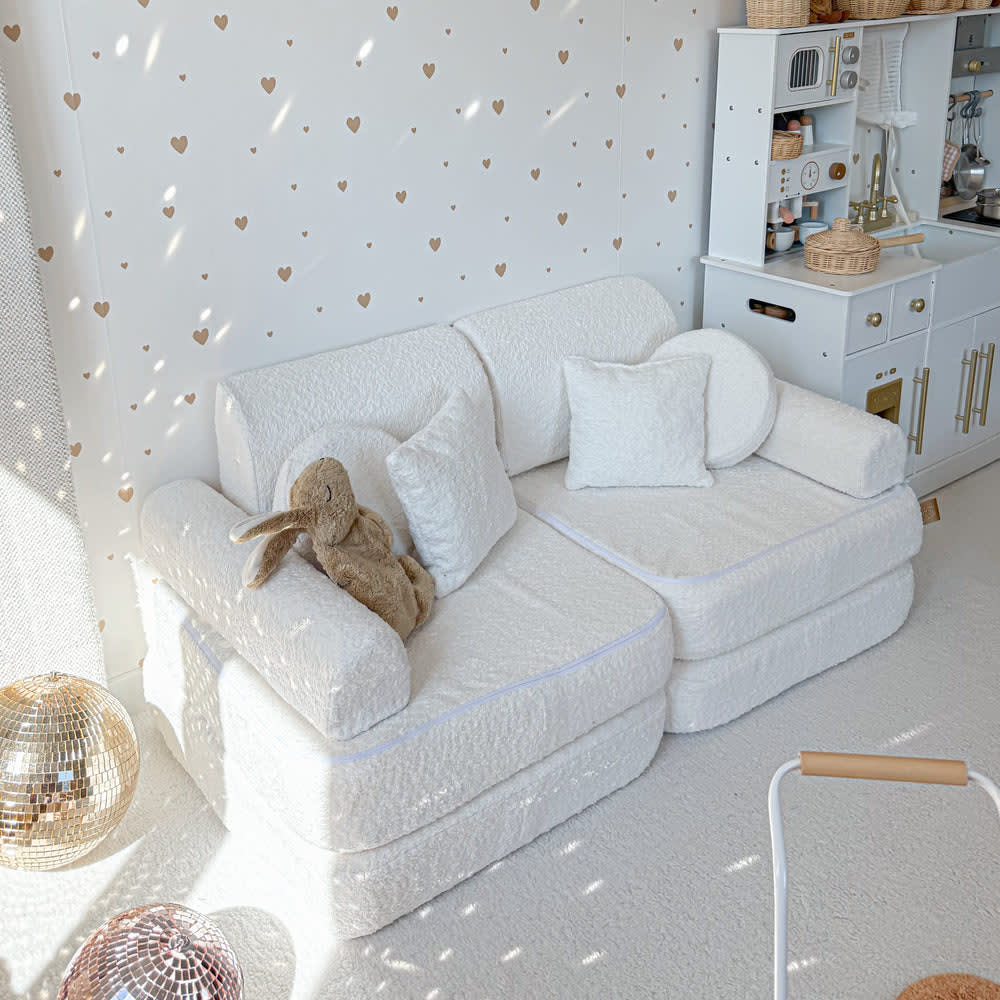 Modulares Kindersofa aus Bouclé-Stoff 10 pcs - Maisons Du Monde