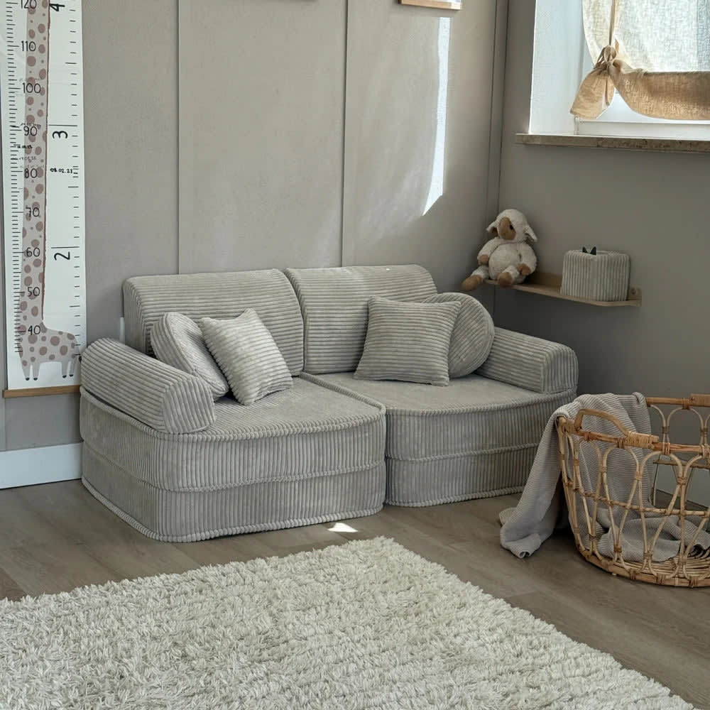 Canapé Pocket 120 cm velours côtelé 10 pcs