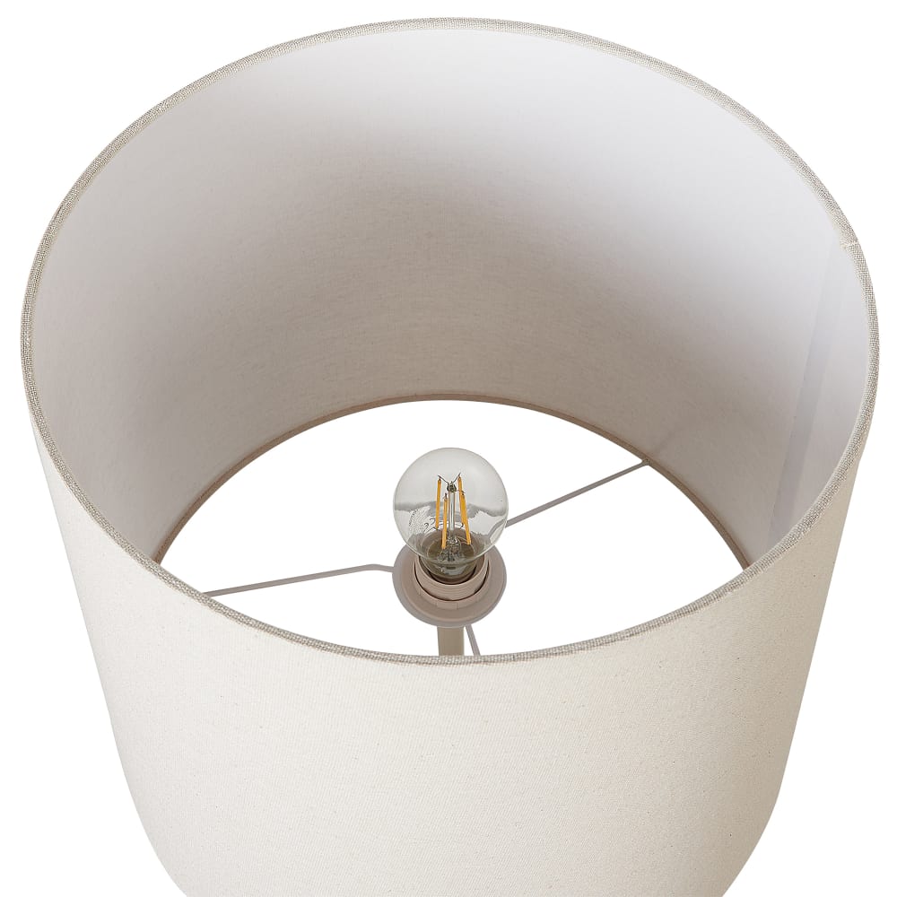 Lampadaire métal blanc — vue 4
