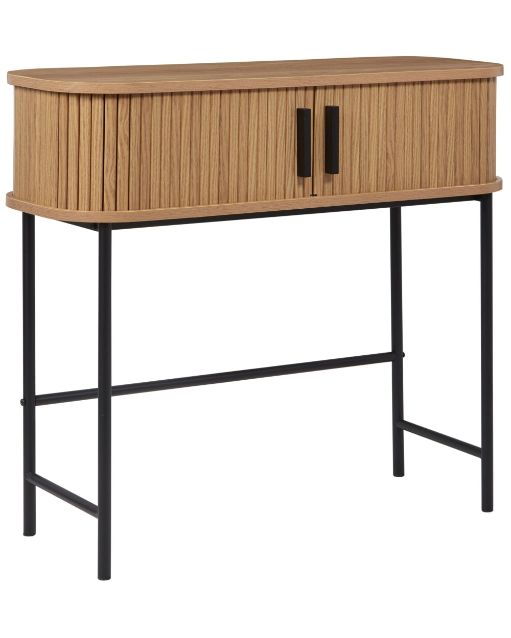 Konsolentisch Aus Mdf-Platte, Braun