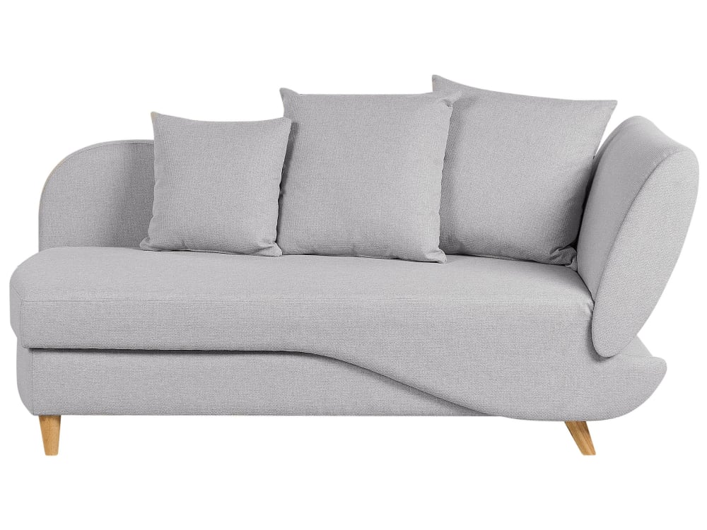 chaise longue en tissu
