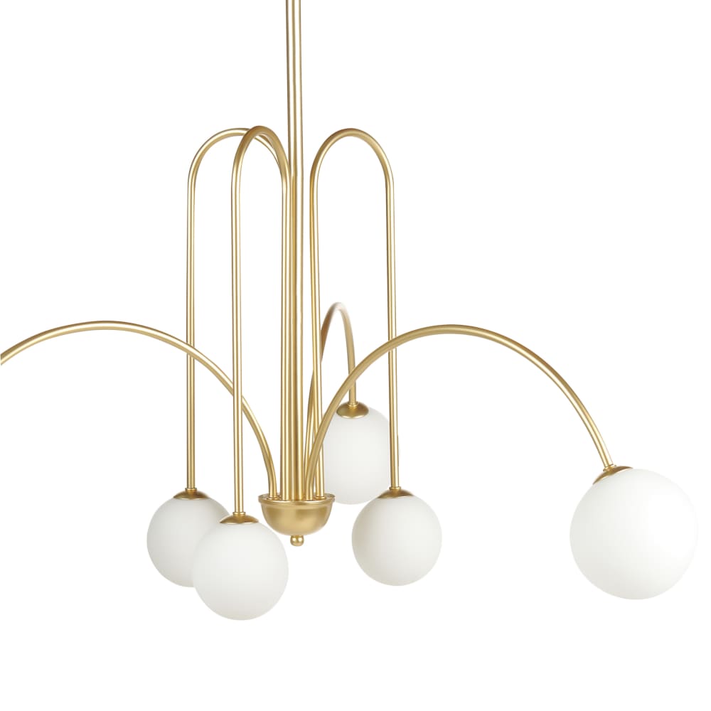 Lustre métal doré — vue 4