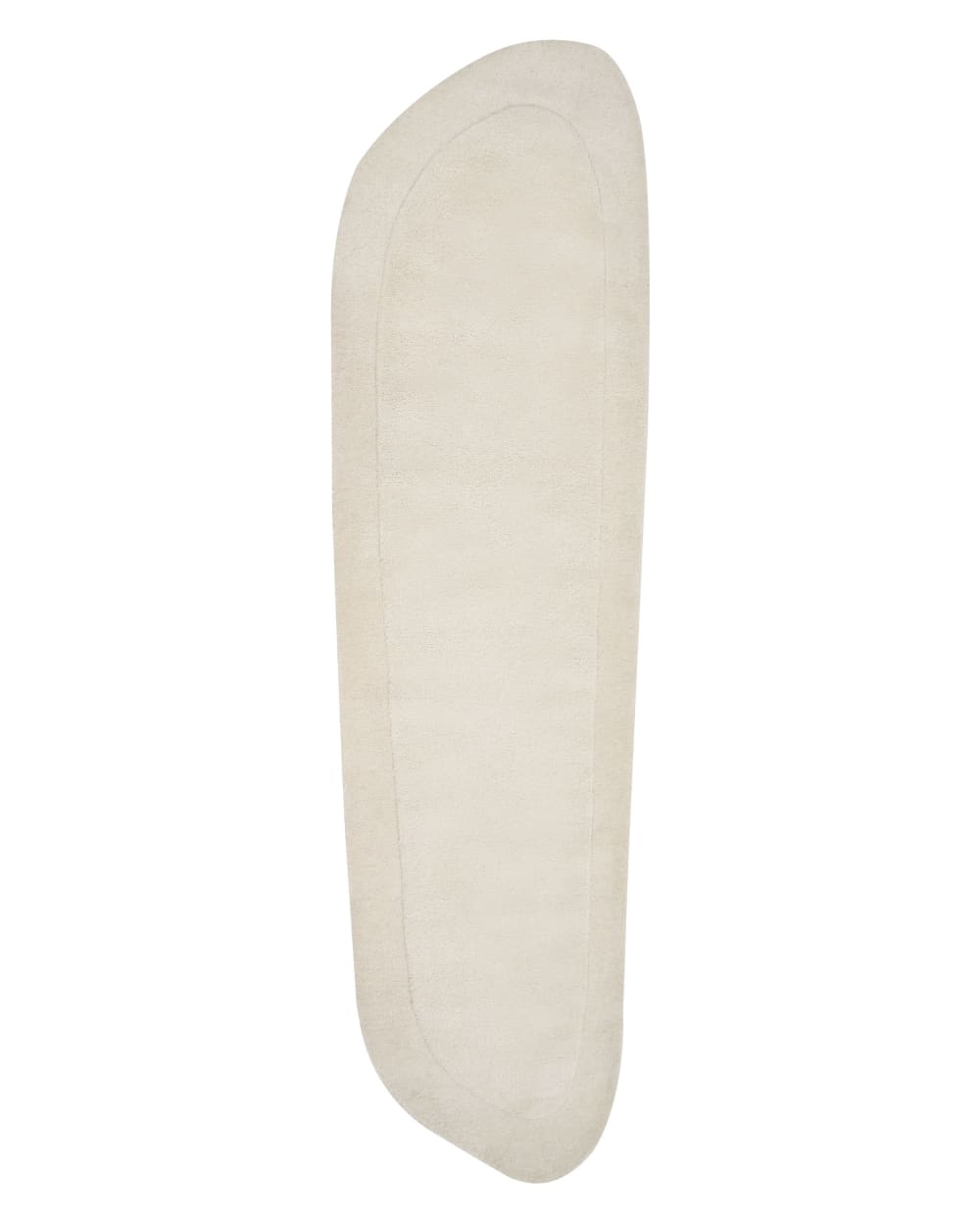 Beliani Kurzflor Teppich aus Stoff 250 x 80cm, beige style classic chic - Viskose