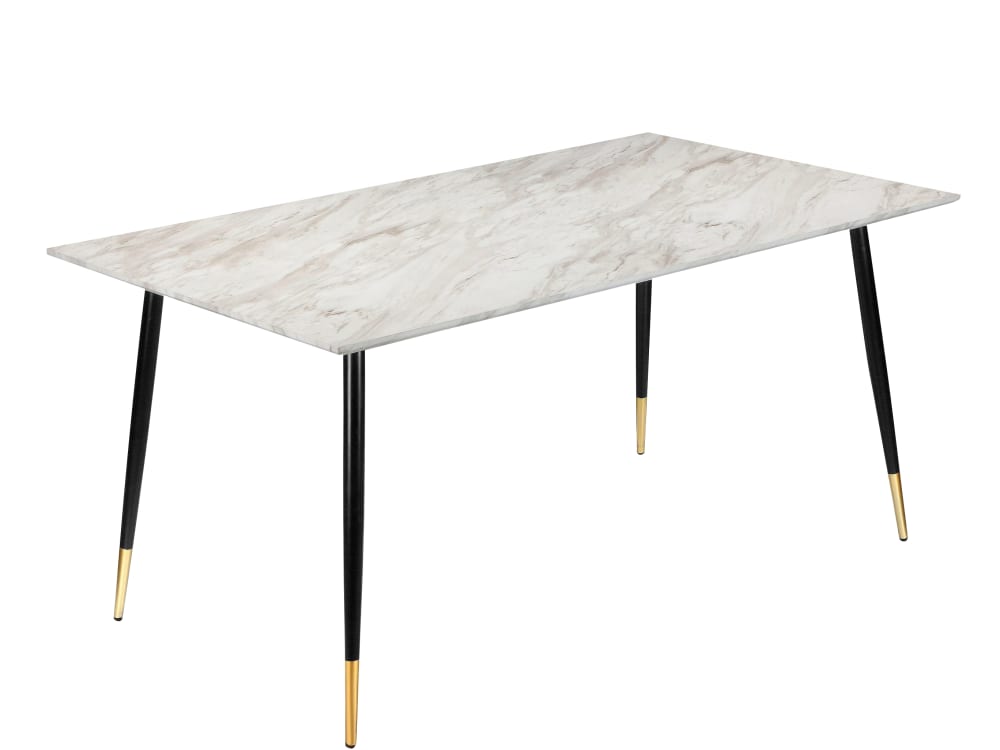 Esstisch für 6 Personen in Marmoroptik L120 cm - Maisons Du Monde
