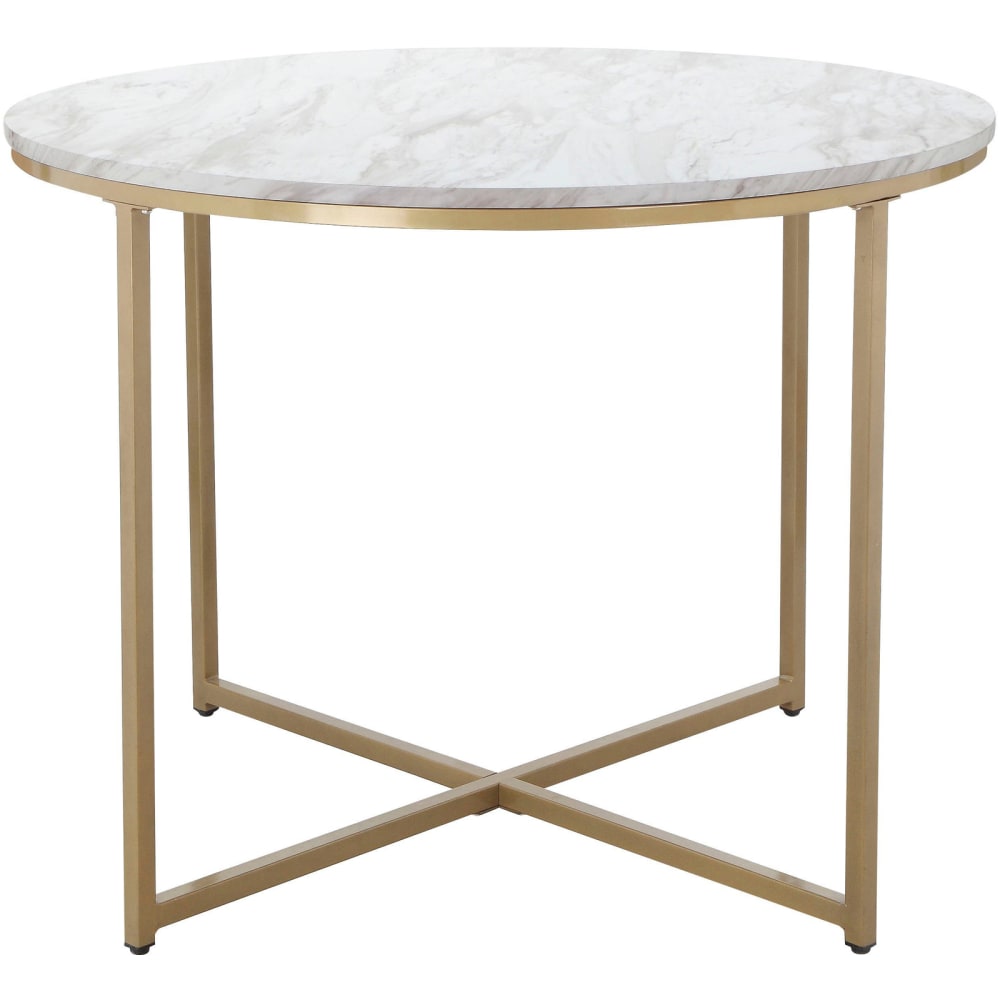 Esstisch für 4 Personen in Marmoroptik D90 cm - Maisons Du Monde