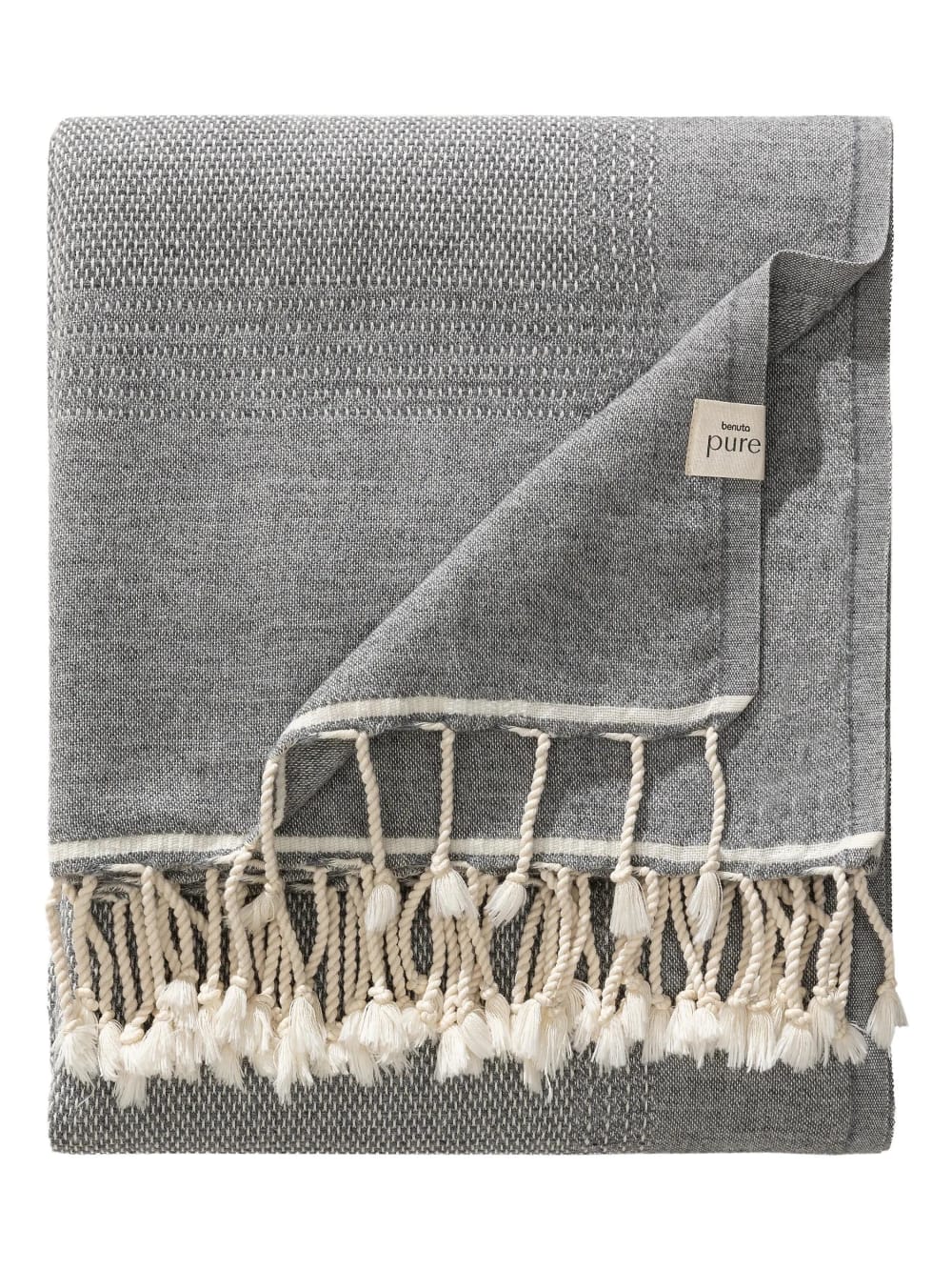 Plaid gris 140x200