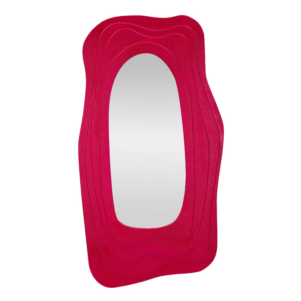 Miroir mural fuchsia 90x4x165  cm