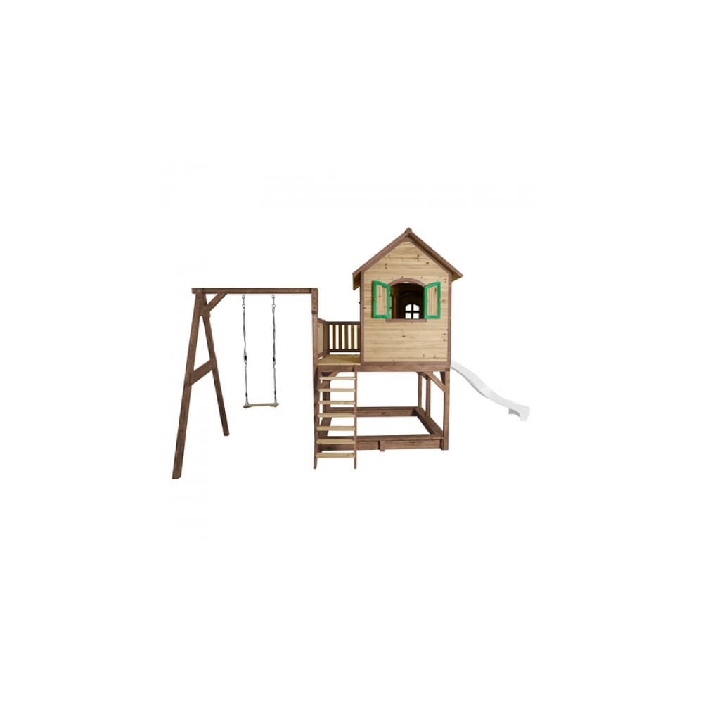 Maison de jeu AXI Classic Liam avec balançoire et toboggan