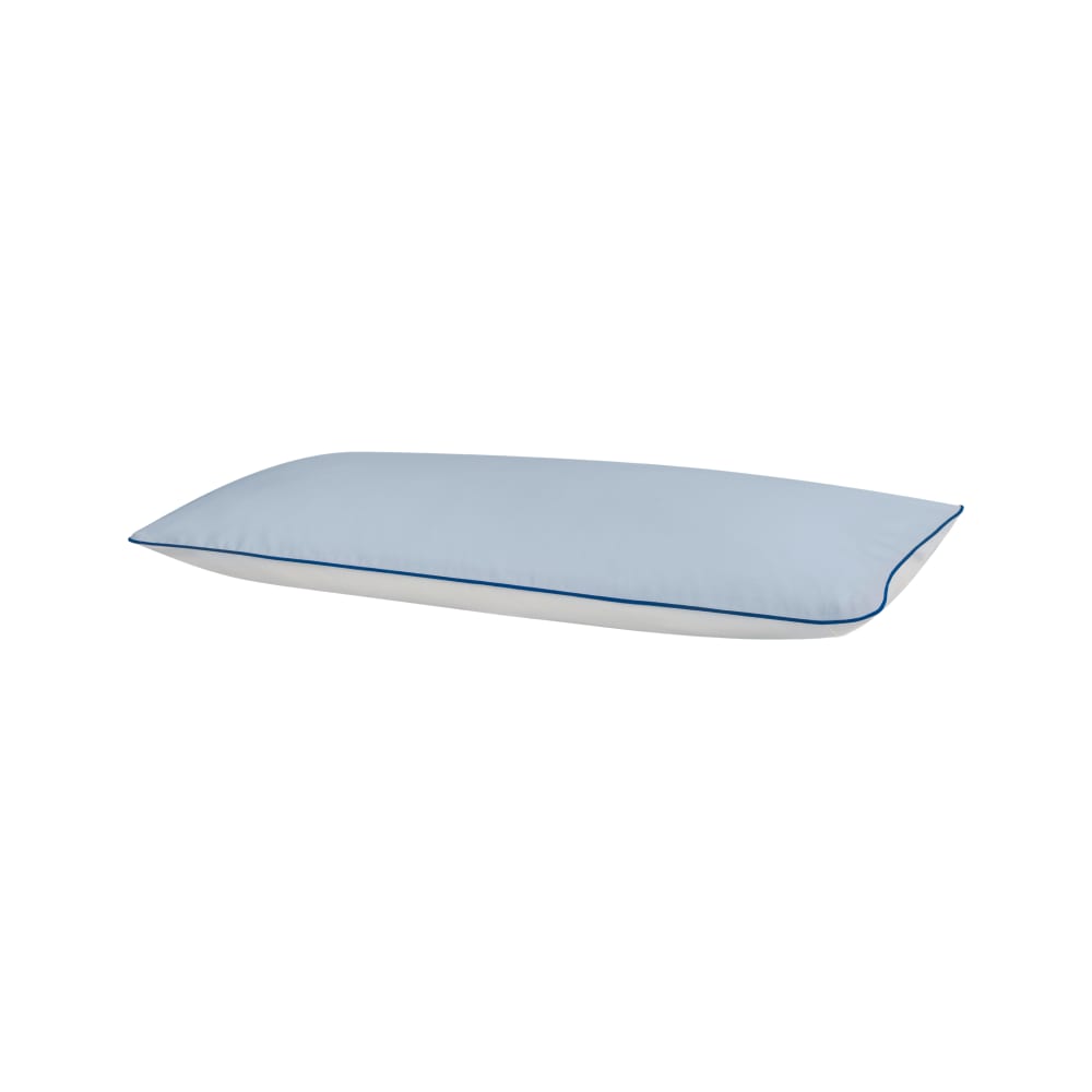 Taie d'oreiller en coton 70x50 cm, bleu