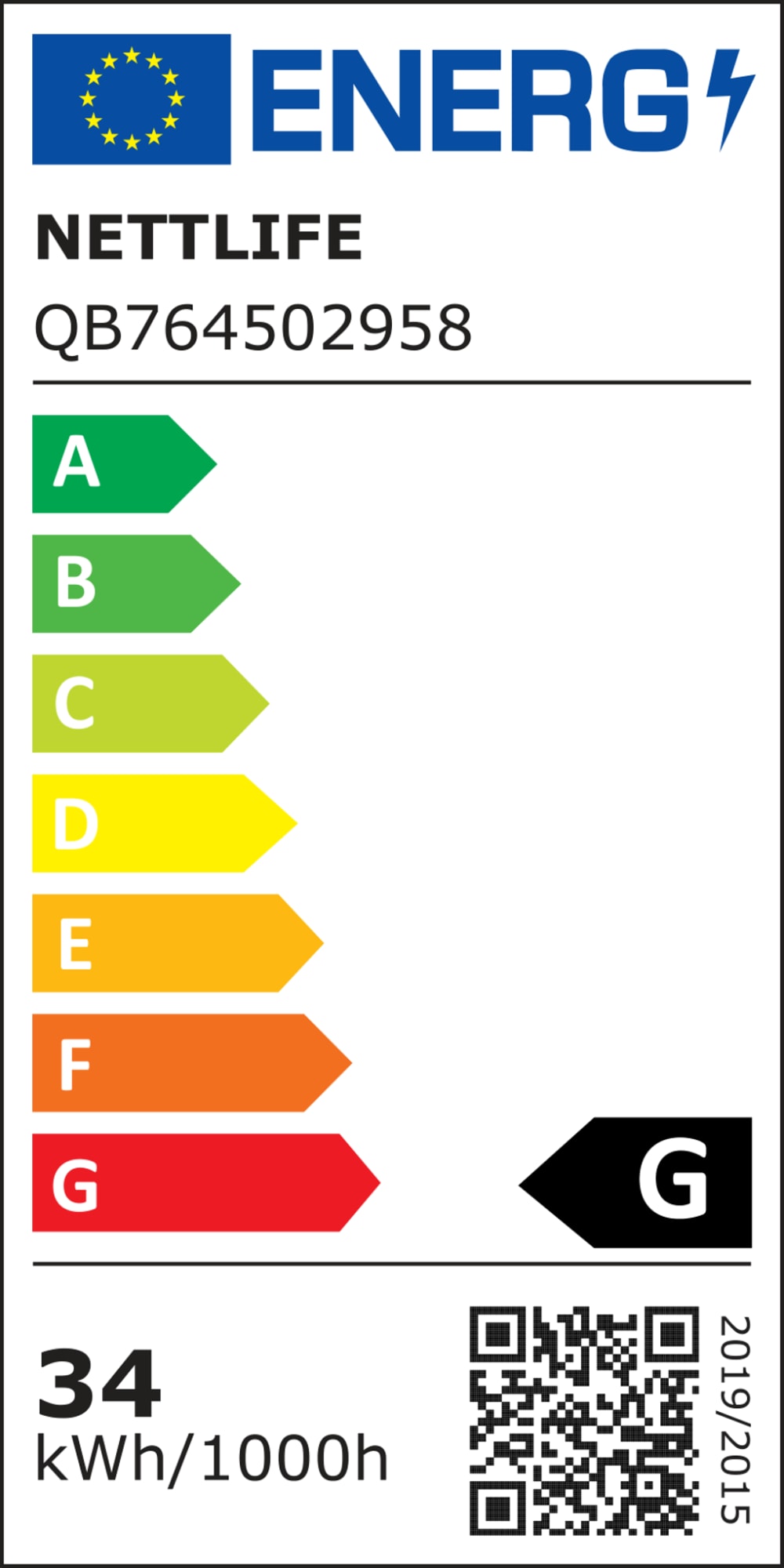 Essenz - suspension en métal, coloris blanc, l 40 cm — vue 4