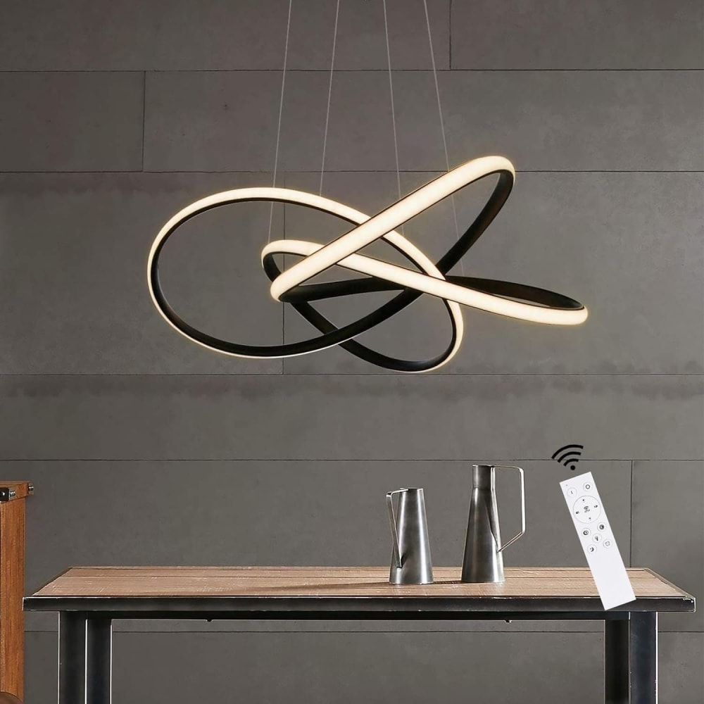 Zen - suspension en métal, coloris noir, l 53 cm — vue 3