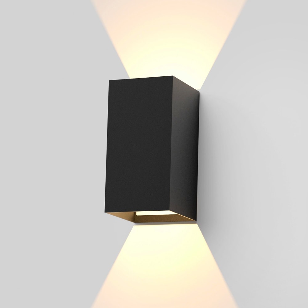 Dillard - applique murale en métal, coloris noir, l 10 cm — vue 3
