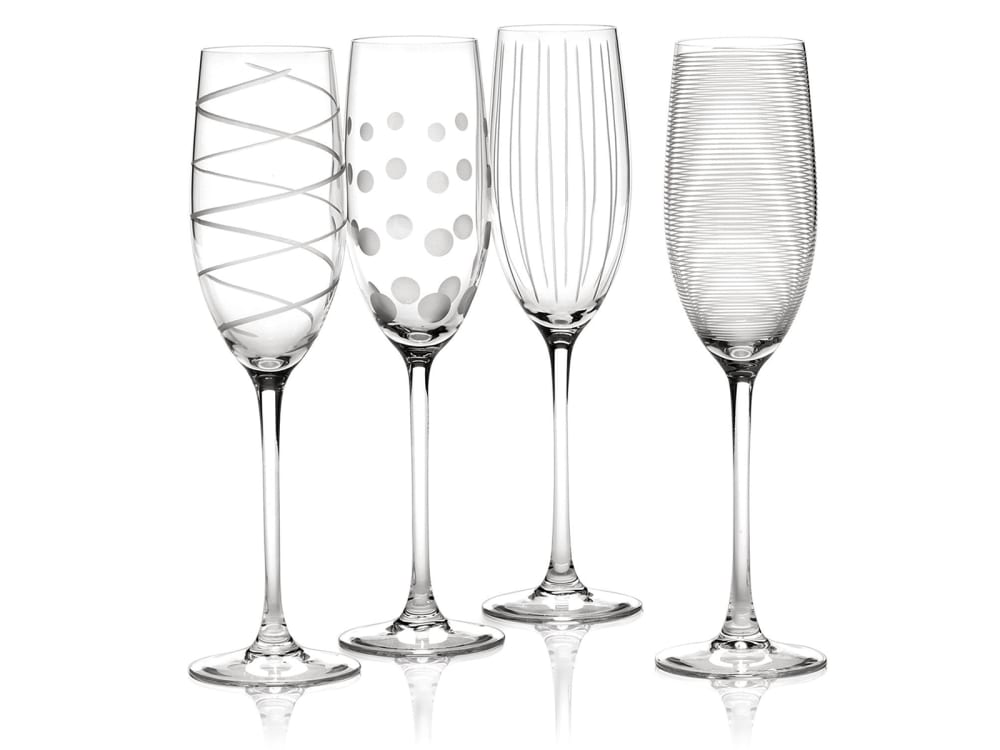 Set de 4 verres à flûte Cheers Set de 4 verres à flûte Cheers
