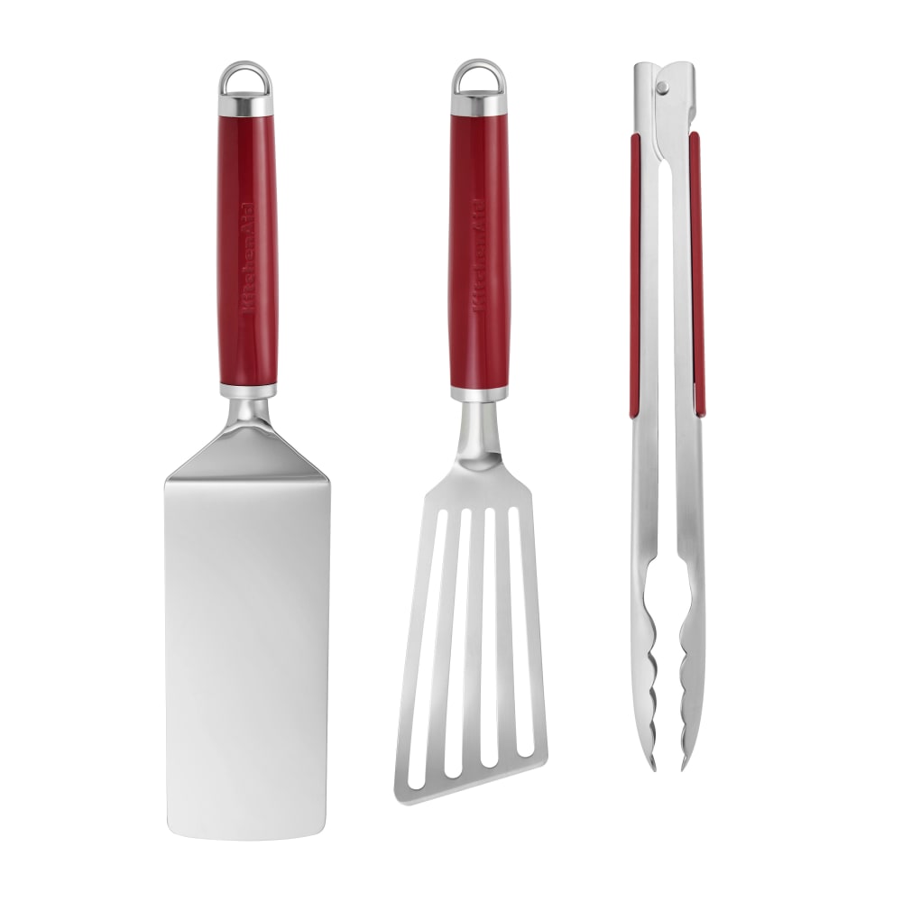 ensemble de grillades - rouge