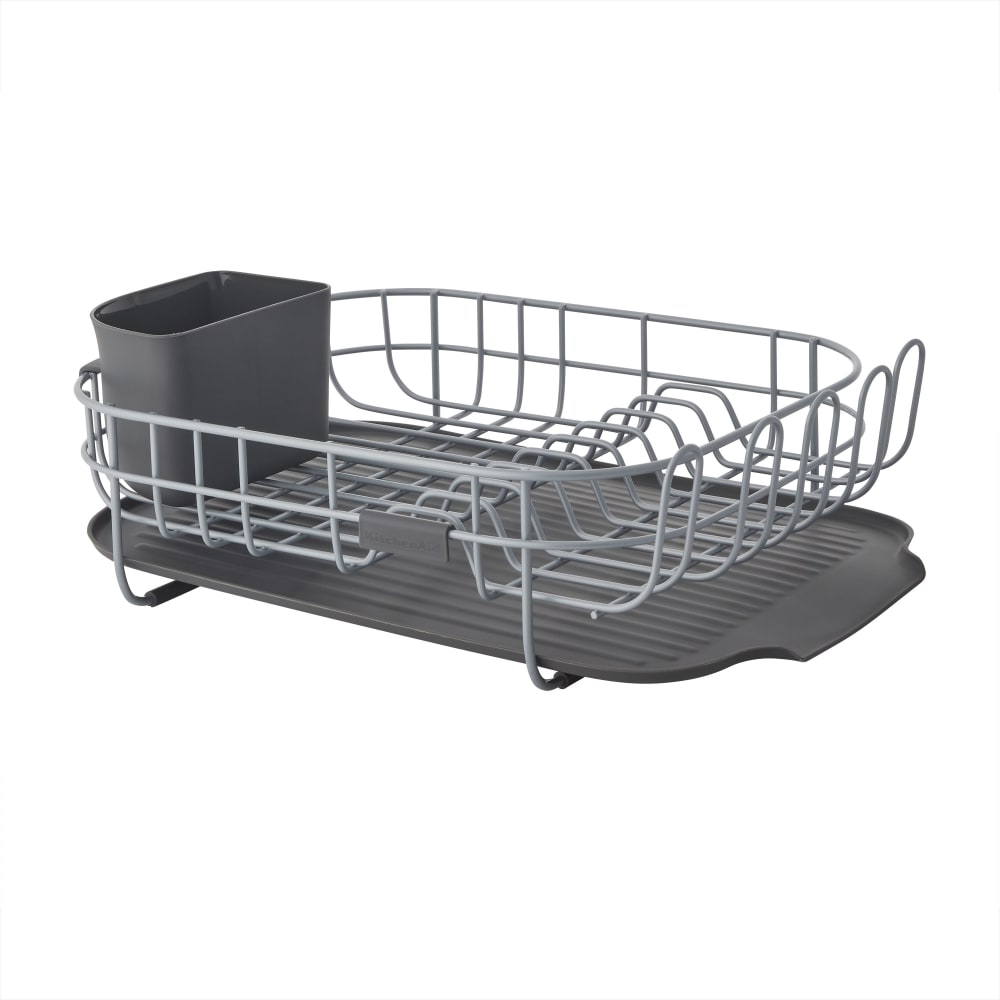Kitchenaid Abtropffläche Platzsparend aus Metall Grau Grau Metall