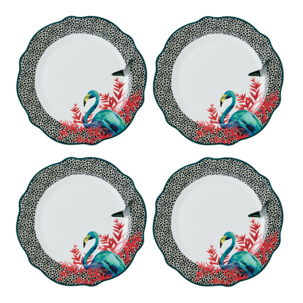 Assiettes à dîner, set de 4, 27cm