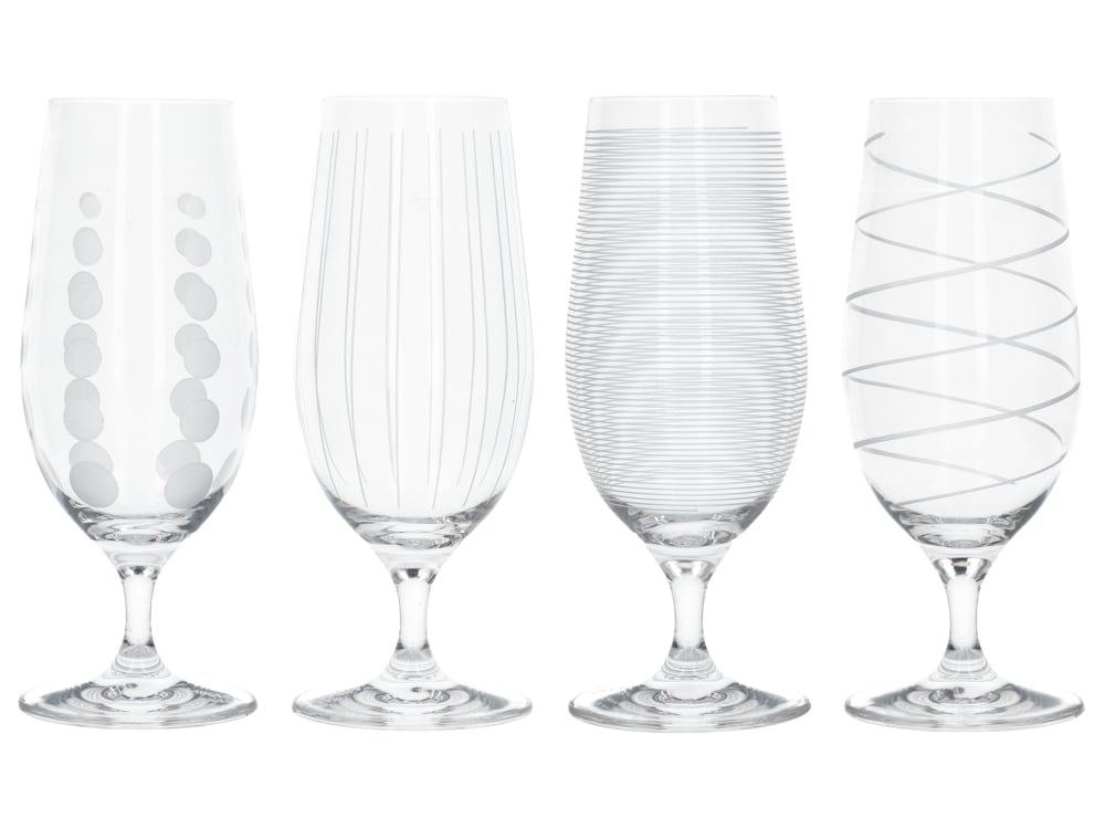 Cheers Pack de 4 verres à pilsner à pied Cheers Pack de 4 verres à pilsner à pied