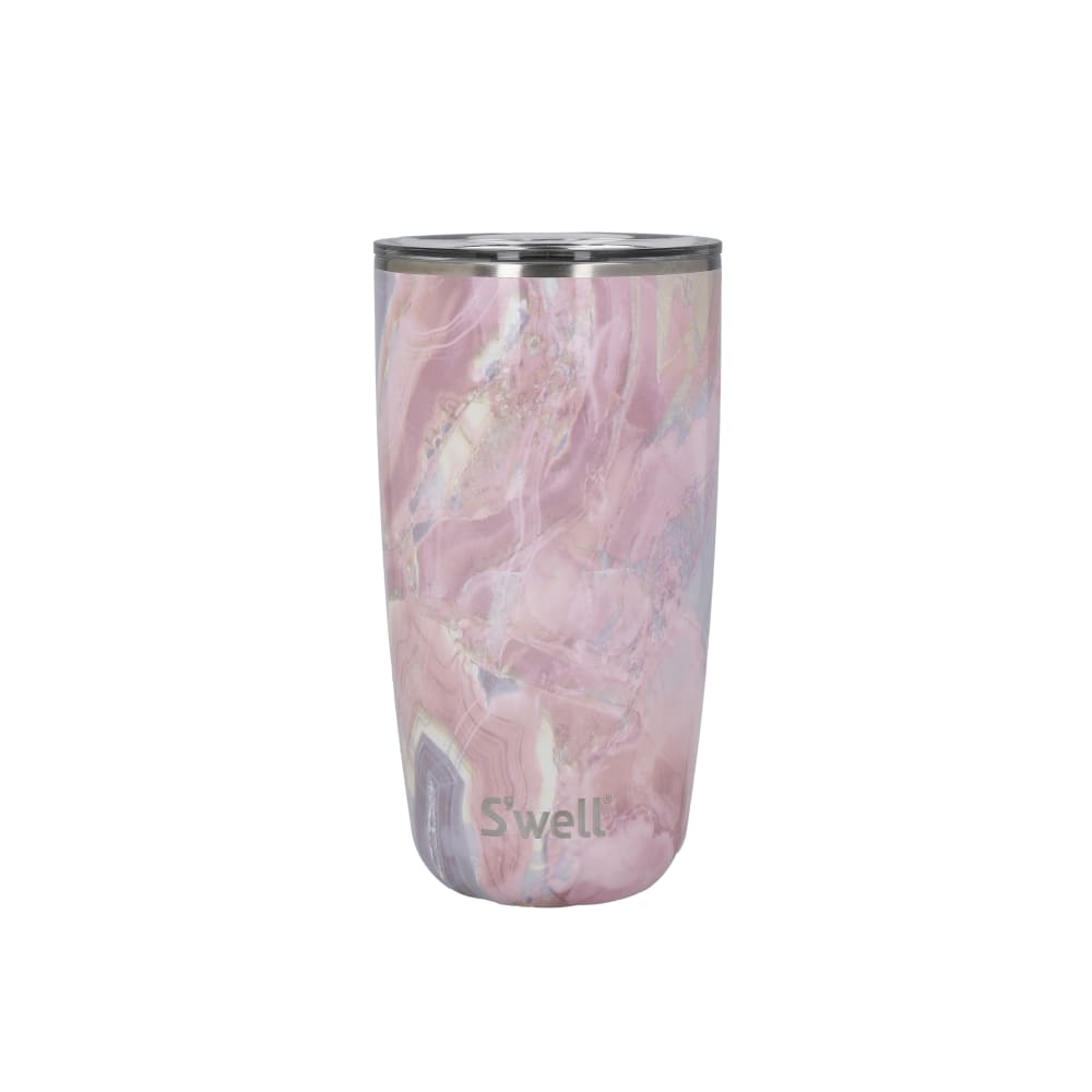 Gobelet Geode Rose avec couvercle, 530ml