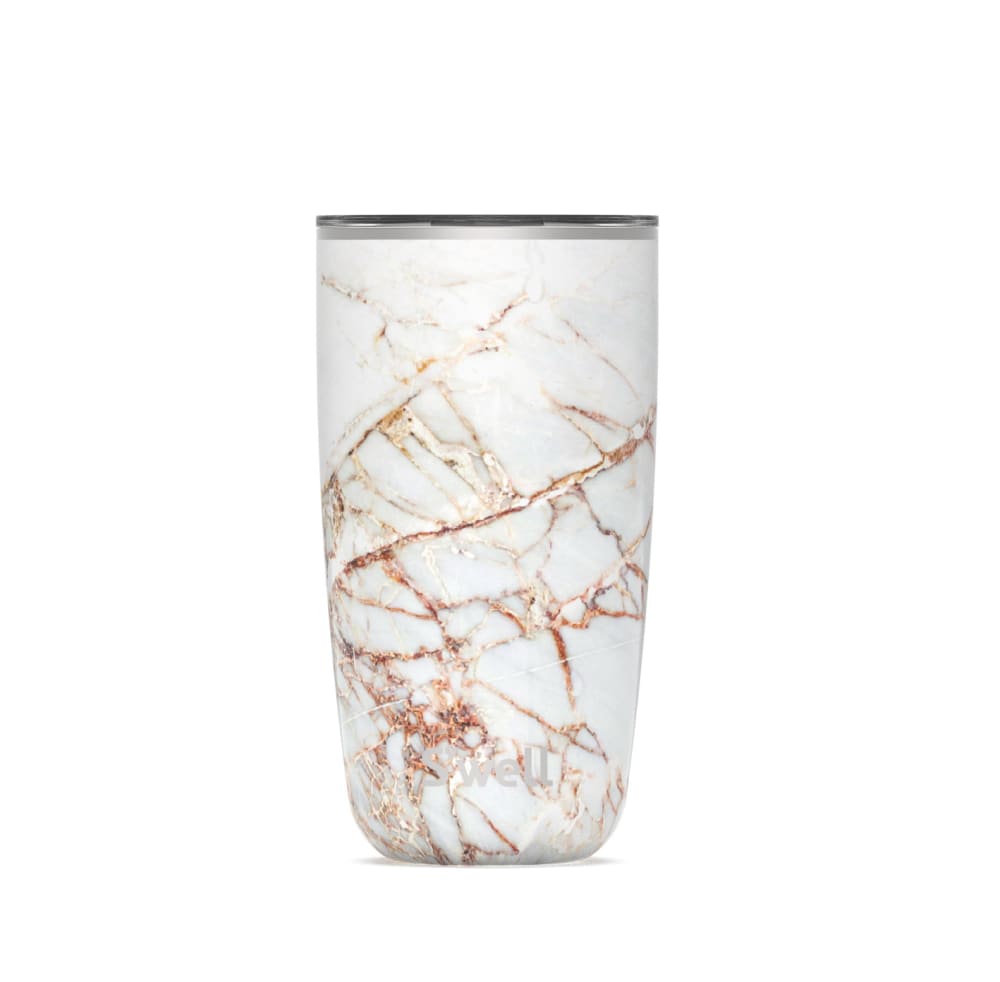 Gobelet or Calacatta avec couvercle, 530ml