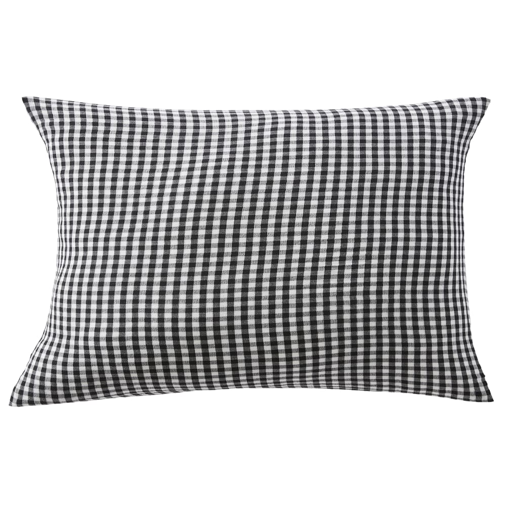 Taie d'oreiller à motifs gaze de coton 50x70 cm
