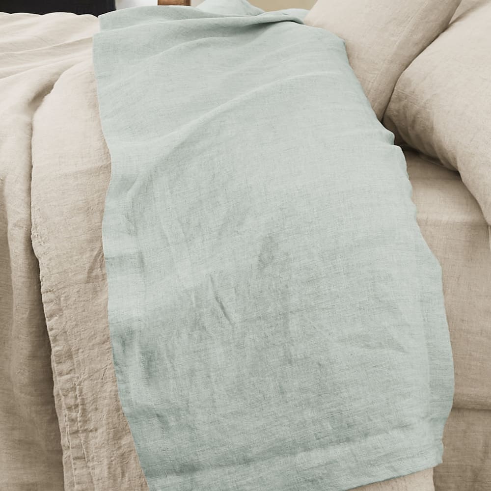 Drap plat lin français