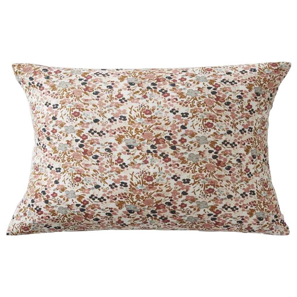 Taie d'oreiller à motifs gaze de coton 50x70 cm
