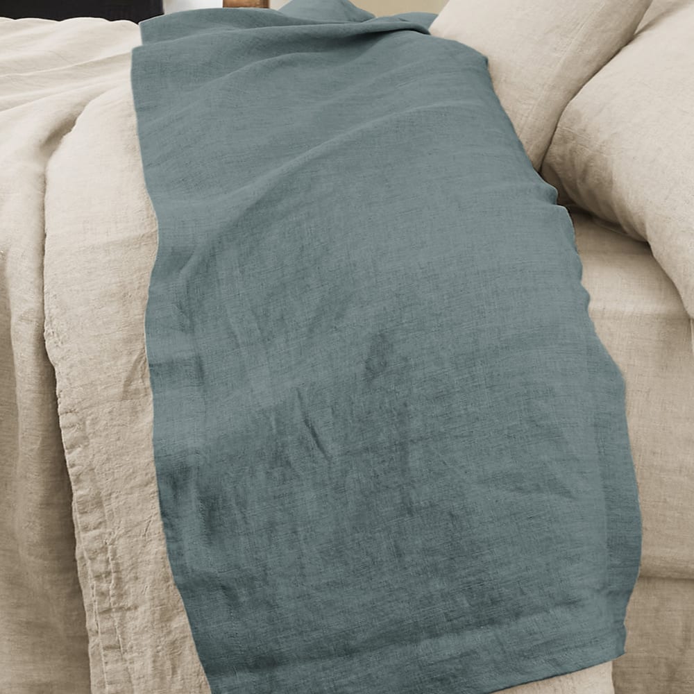 Drap plat lin français