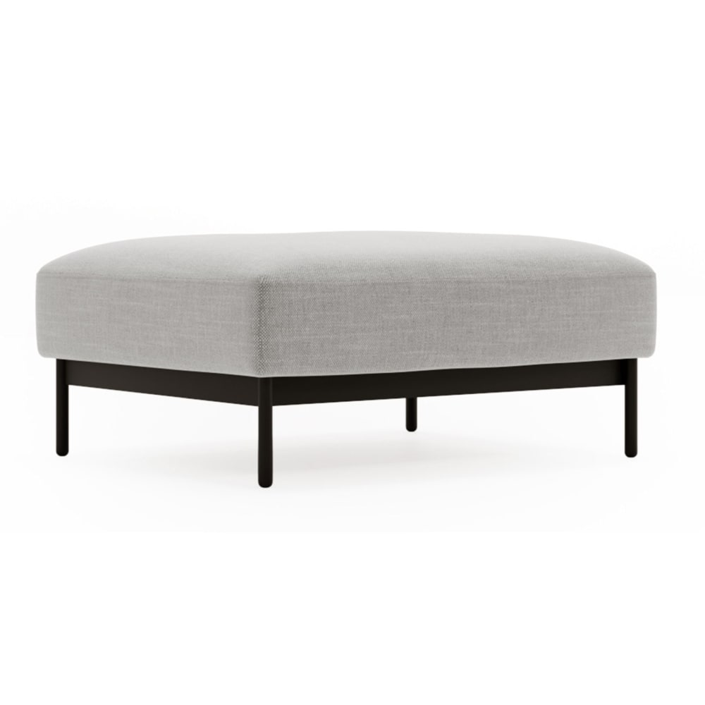 pouf, gris clair, 100