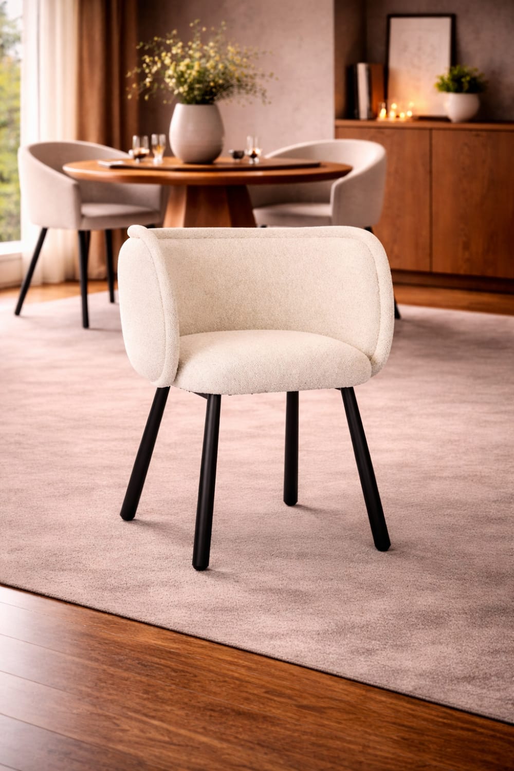Armlehnstuhl, White Pearl - Maisons Du Monde