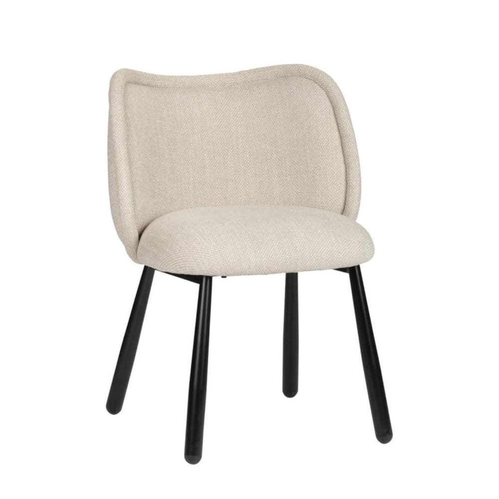 2er-Set Polsterstühle, beige - Maisons Du Monde