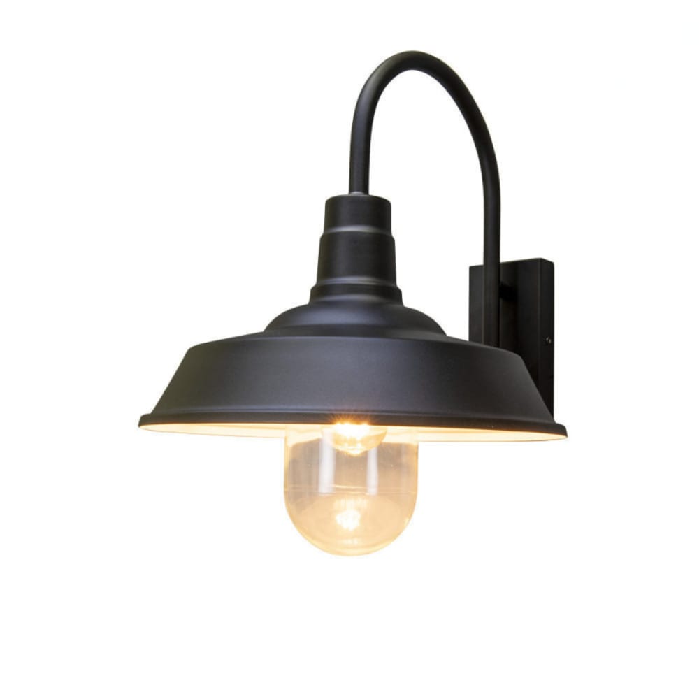 Grande applique extérieure noir