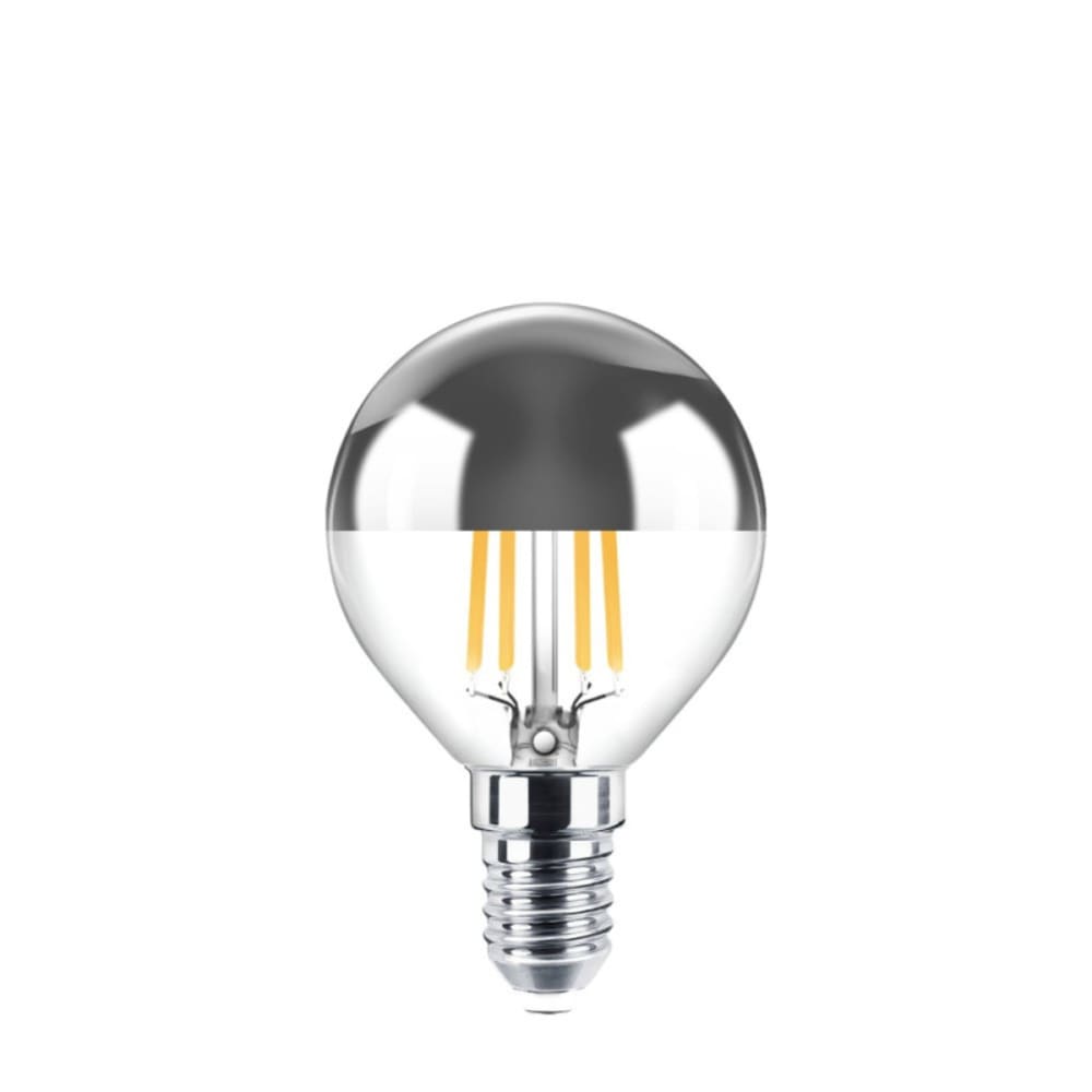 Ampoule E14 dimmable 6W calotte argent