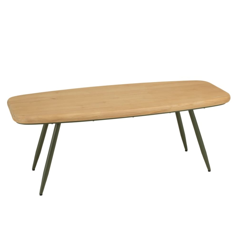 MACABANE Couchtisch mit Kiefernholzplatte style classic chic Braun