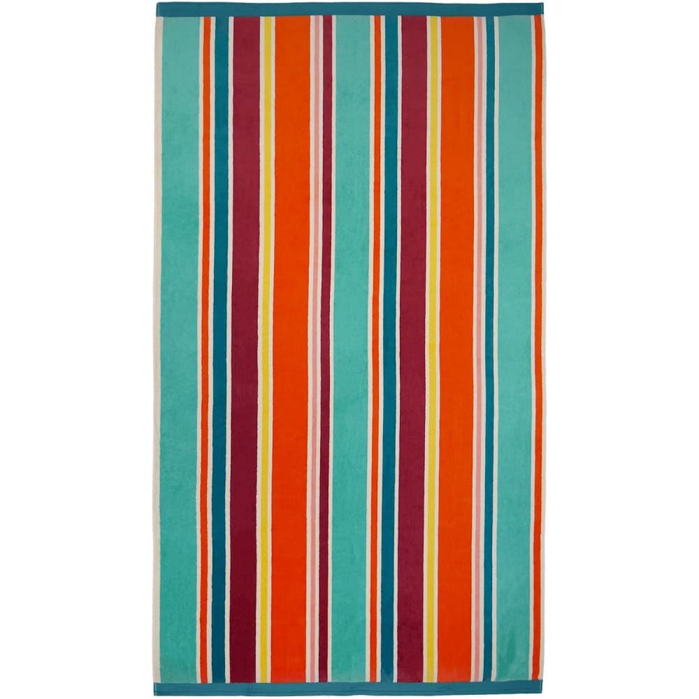 Serviette de plage éponge Velours Multicolore Capsud 100x175