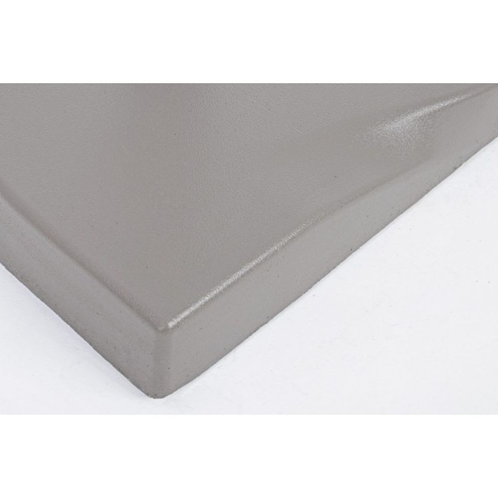 Base carrée pour parasol, en béton, acier et plastique gris - Maisons du Monde