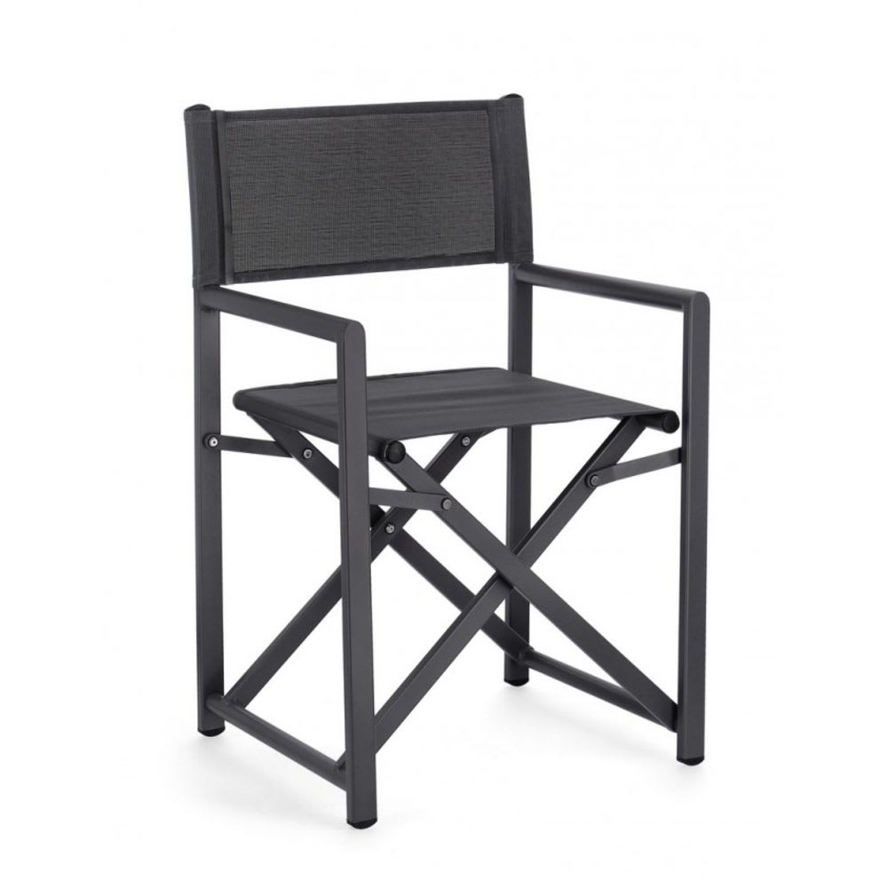 Lot de 2 chaises en aluminium